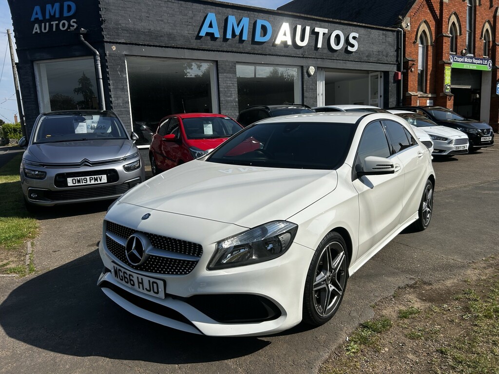 Mercedes-Benz A Class Hatchback 1.5 A180d Amg Line 2016 White