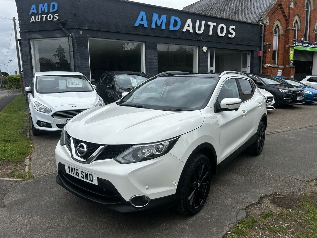 Nissan Qashqai 1.5 Dci Tekna White