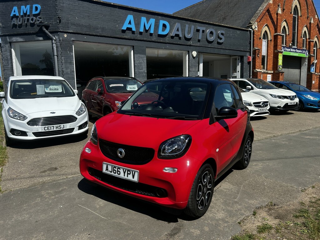 Smart Fortwo Coupe Coupe 1.0 Prime 2016 Red