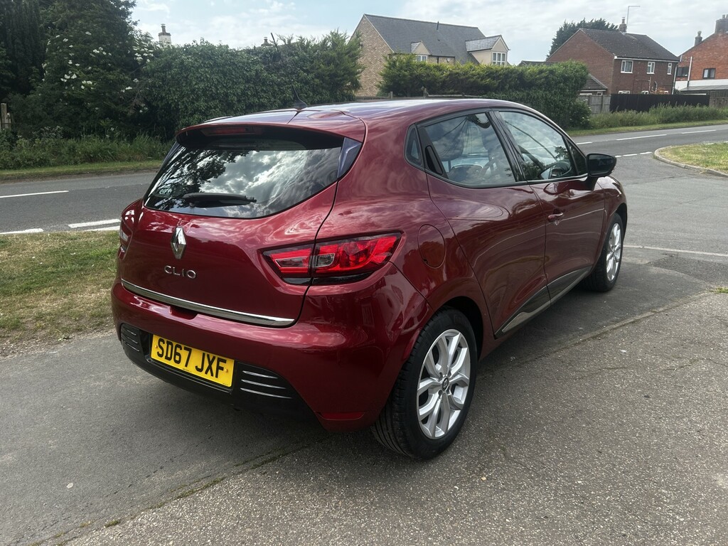 Renault Clio Hatchback 1.2 Dynamique Nav 1.2 16V 75 2017 SD67JXF Red #5