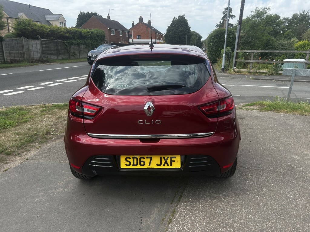 Renault Clio Hatchback 1.2 Dynamique Nav 1.2 16V 75 2017 SD67JXF Red #4