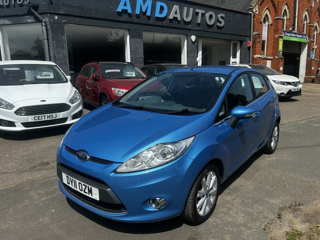 Ford Fiesta Hatchback 1.4 Zetec 2011 Blue