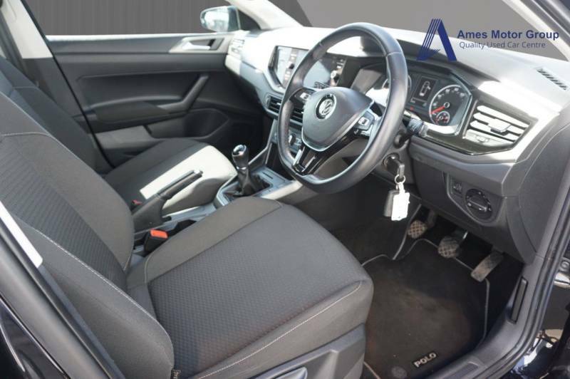 Volkswagen Polo 1.0 Evo Se - 2019 69 LT69BLJ Black #2