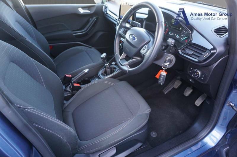 Ford Fiesta 1.0 Ecoboost Zetec - 2019 19 EN19FSU Blue #2