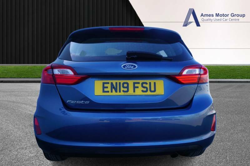 Ford Fiesta 1.0 Ecoboost Zetec - 2019 19 EN19FSU Blue #4