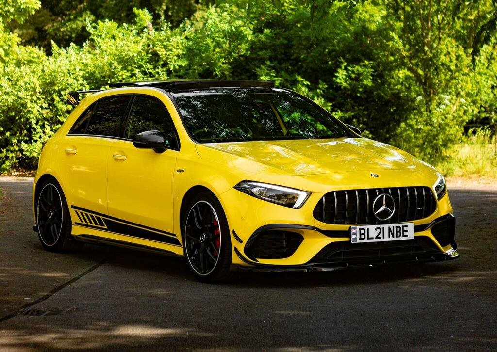 Mercedes-Benz A Class Hatchback 2.0 A45 Amg S Plus 8G-dct 4Matic Euro 6 Yellow