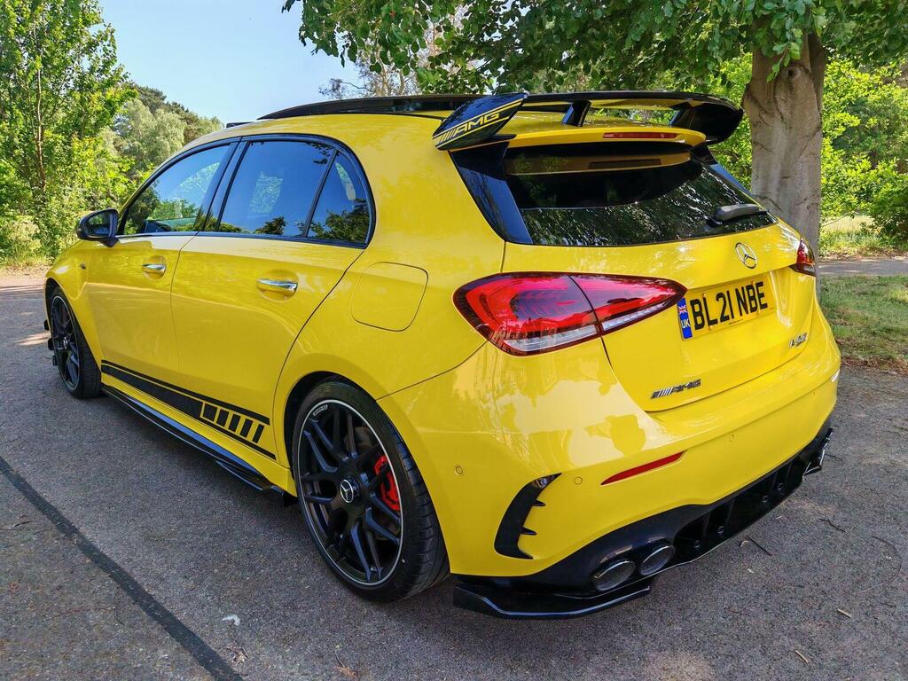 Mercedes-Benz A Class Hatchback 2.0 A45 Amg S Plus 8G-dct 4Matic Euro 6 BL21NBE Yellow #4