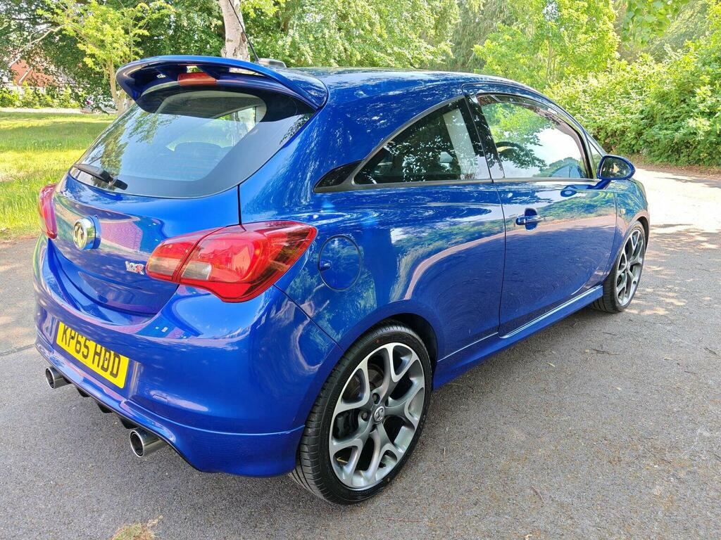 Vauxhall Corsa Hatchback 1.6I Turbo Vxr Euro 6 201565 KP65HDD Blue #4