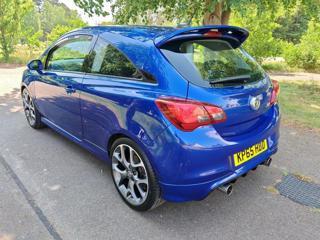 Vauxhall Corsa Hatchback 1.6I Turbo Vxr Euro 6 201565 KP65HDD Blue #6