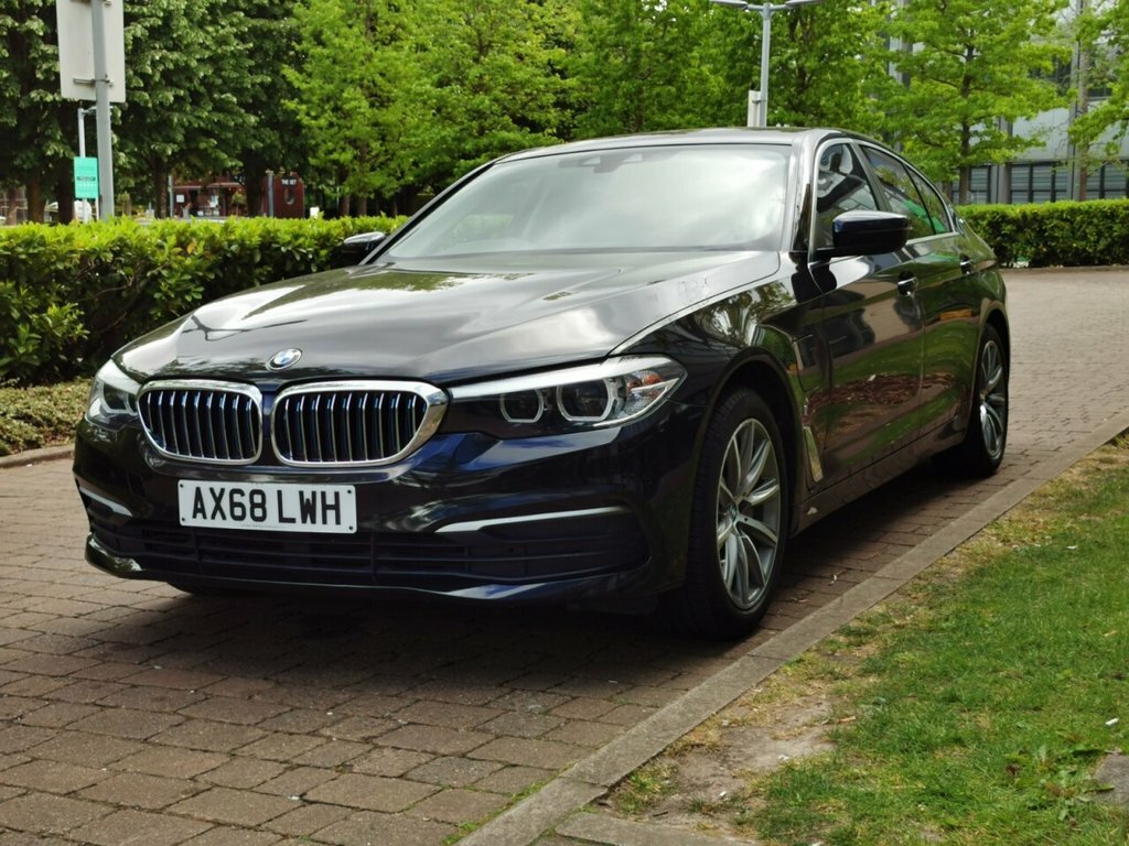 BMW 5 Series 2L Se AX68LWH Black #4