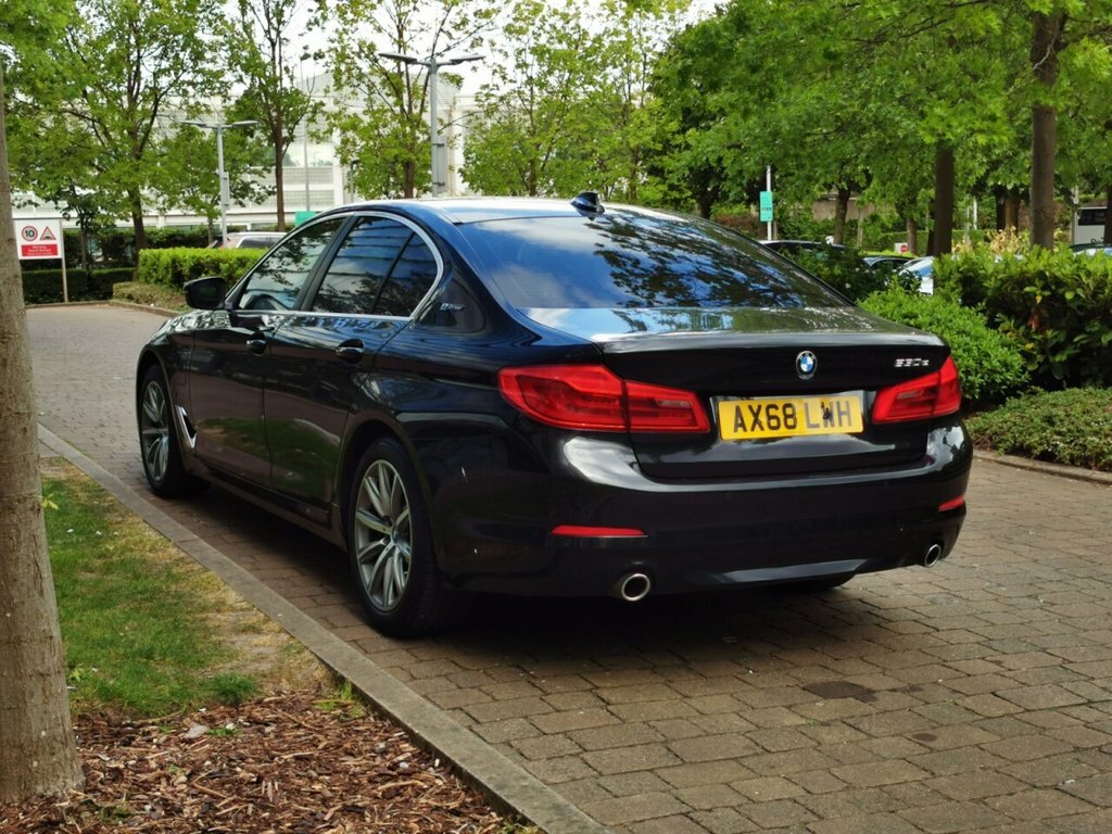 BMW 5 Series 2L Se AX68LWH Black #5