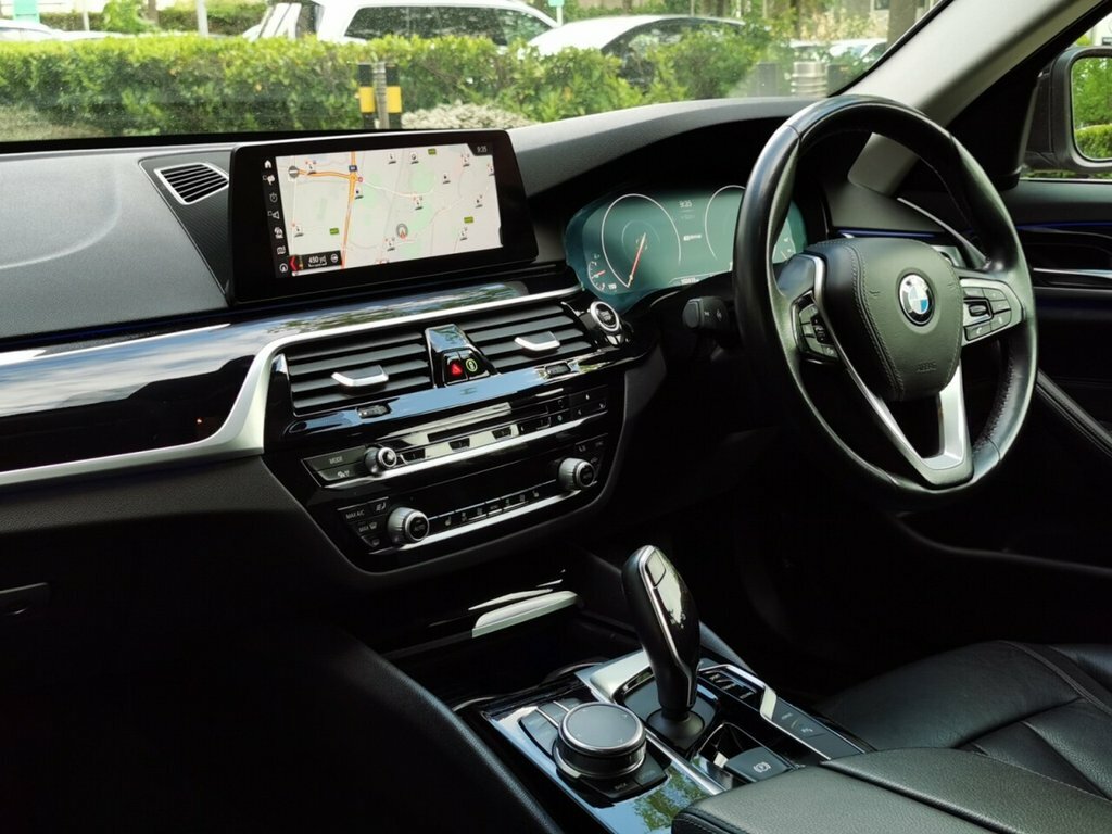 BMW 5 Series 2L Se AX68LWH Black #2