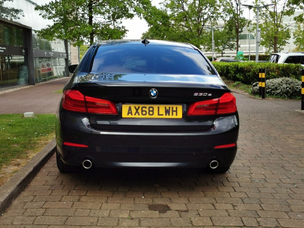 BMW 5 Series 2L Se AX68LWH Black #6