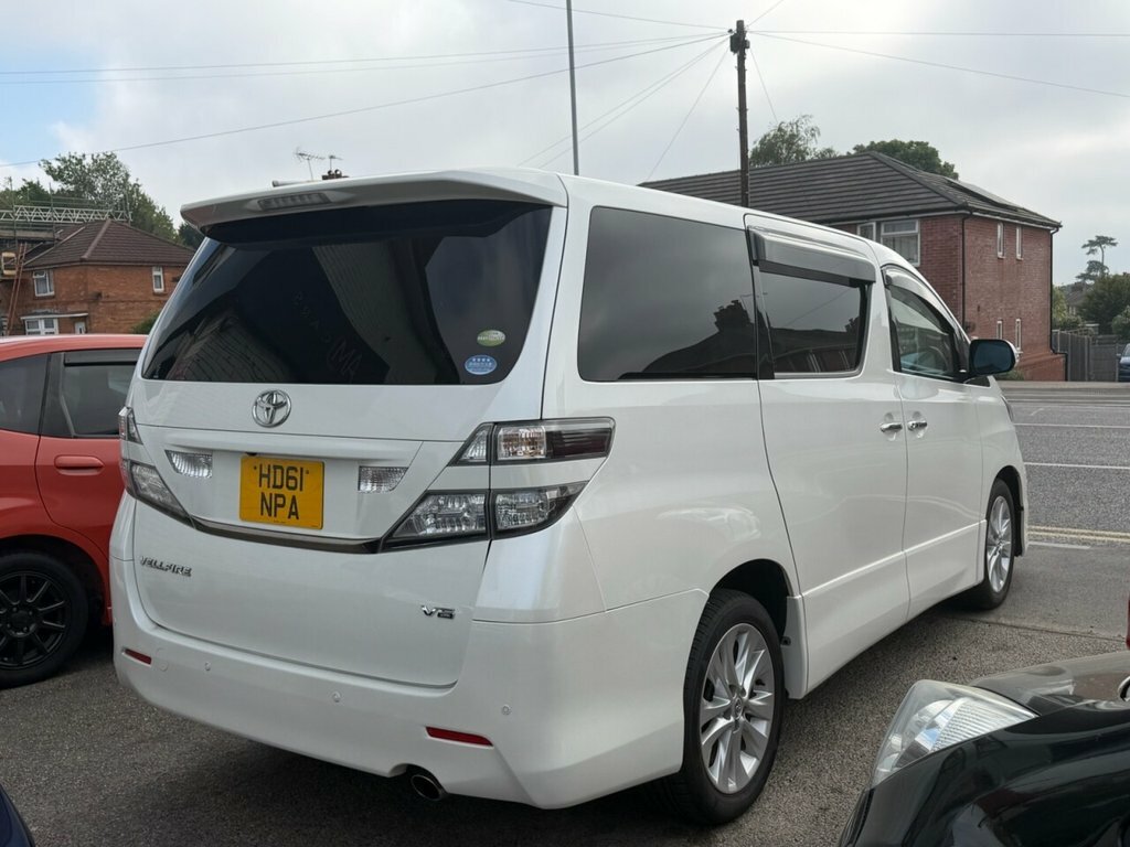 Toyota Vellfire Mpv White #6