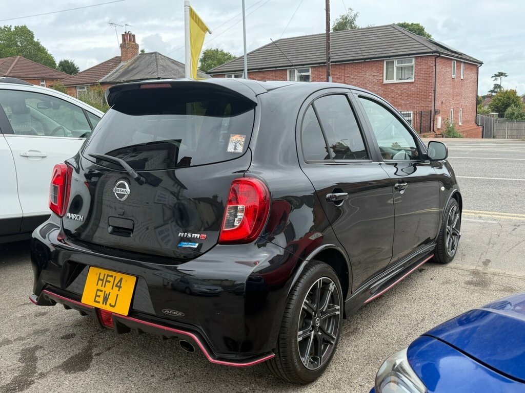 Nissan Micra Hatchback HF14EWJ Black #6