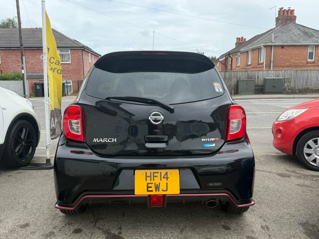 Nissan Micra Hatchback HF14EWJ Black #5