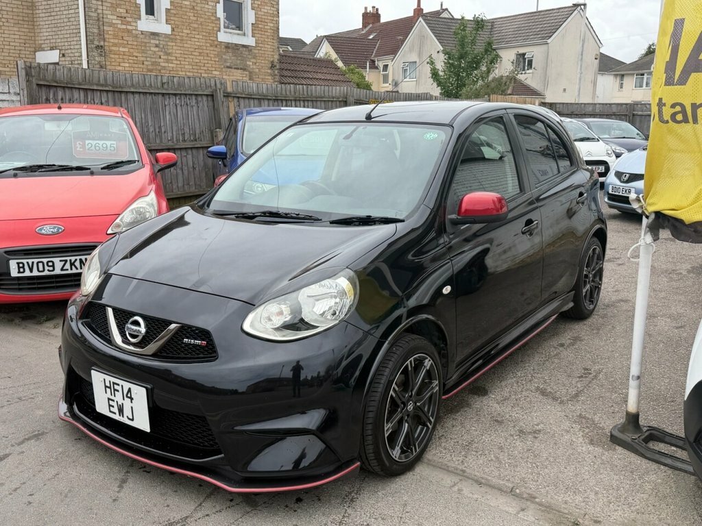 Nissan Micra Hatchback HF14EWJ Black #3
