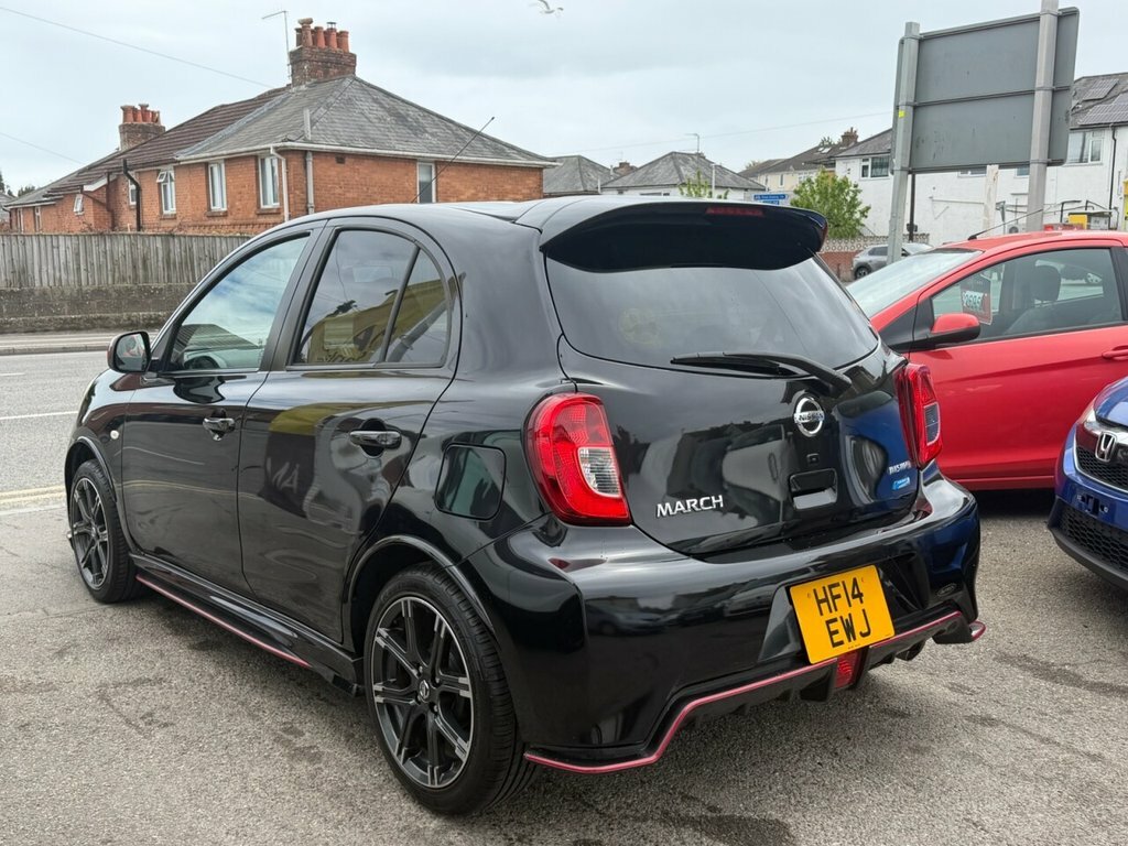 Nissan Micra Hatchback HF14EWJ Black #4