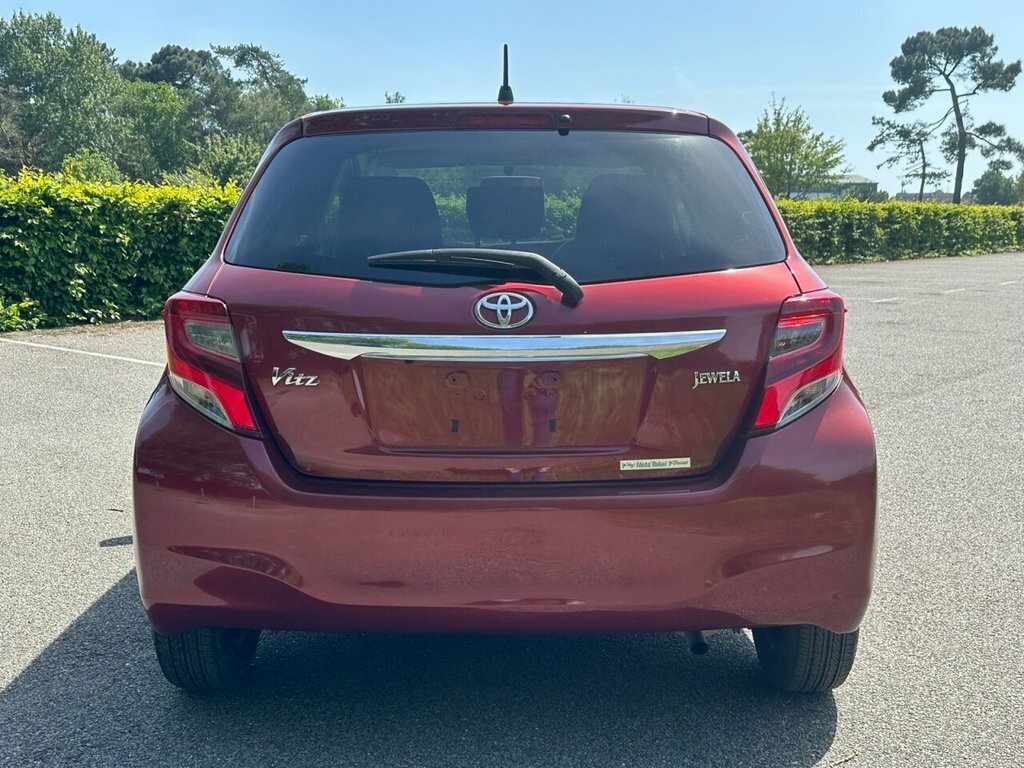 Toyota Vitz Hatchback Red #5