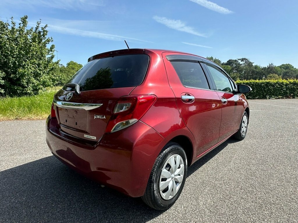 Toyota Vitz Hatchback Red #6