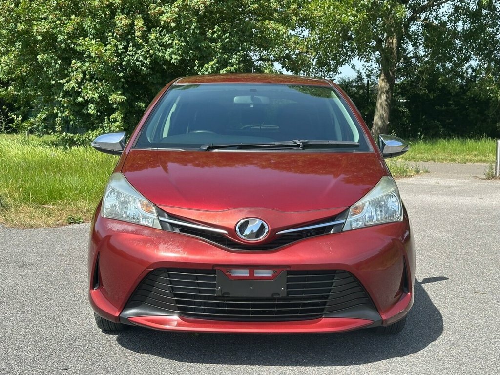 Toyota Vitz Hatchback Red #2