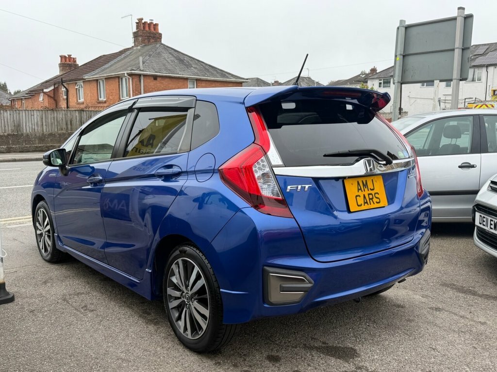 Honda Fit Hatchback Blue #4