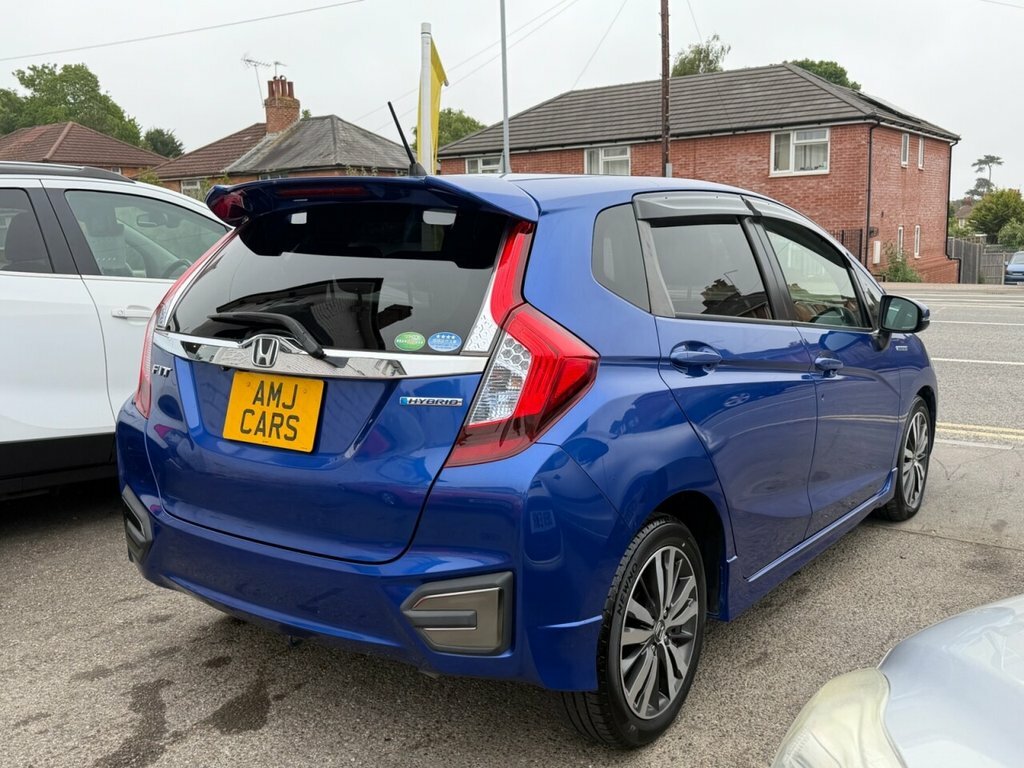 Honda Fit Hatchback Blue #5