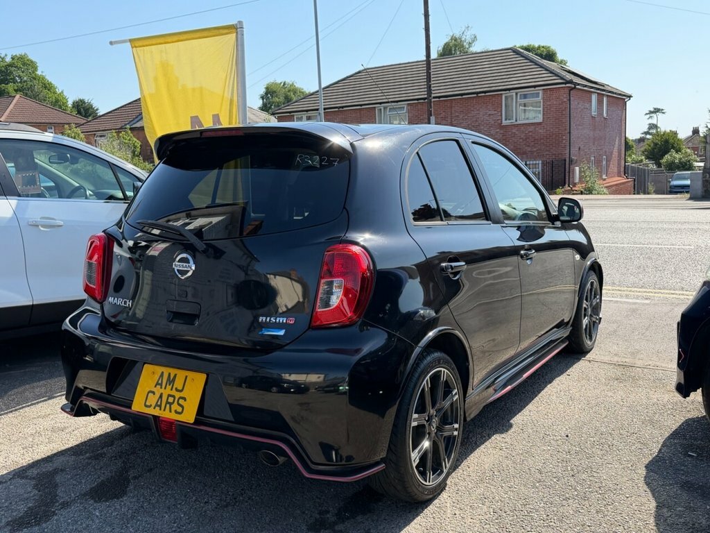 Nissan Micra Hatchback MARC009 Black #3