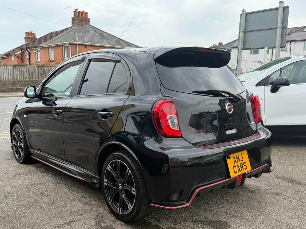 Nissan Micra Hatchback MARC008 Black #6