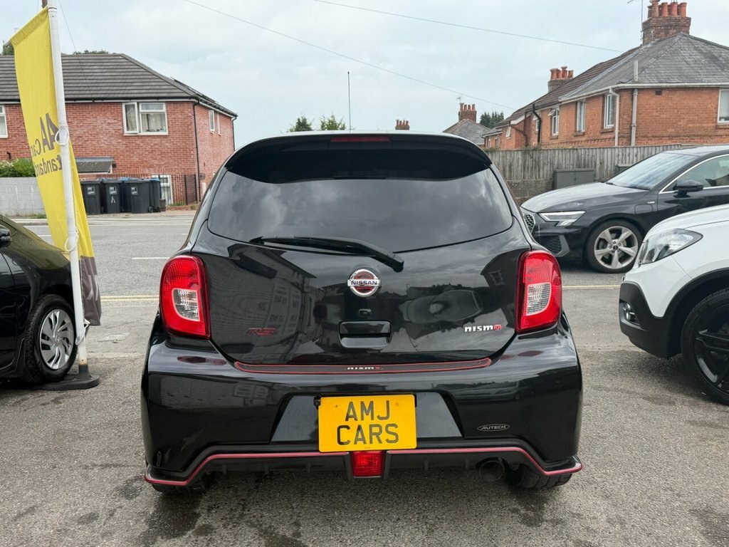 Nissan Micra Hatchback MARC008 Black #5