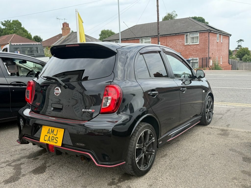 Nissan Micra Hatchback MARC008 Black #4