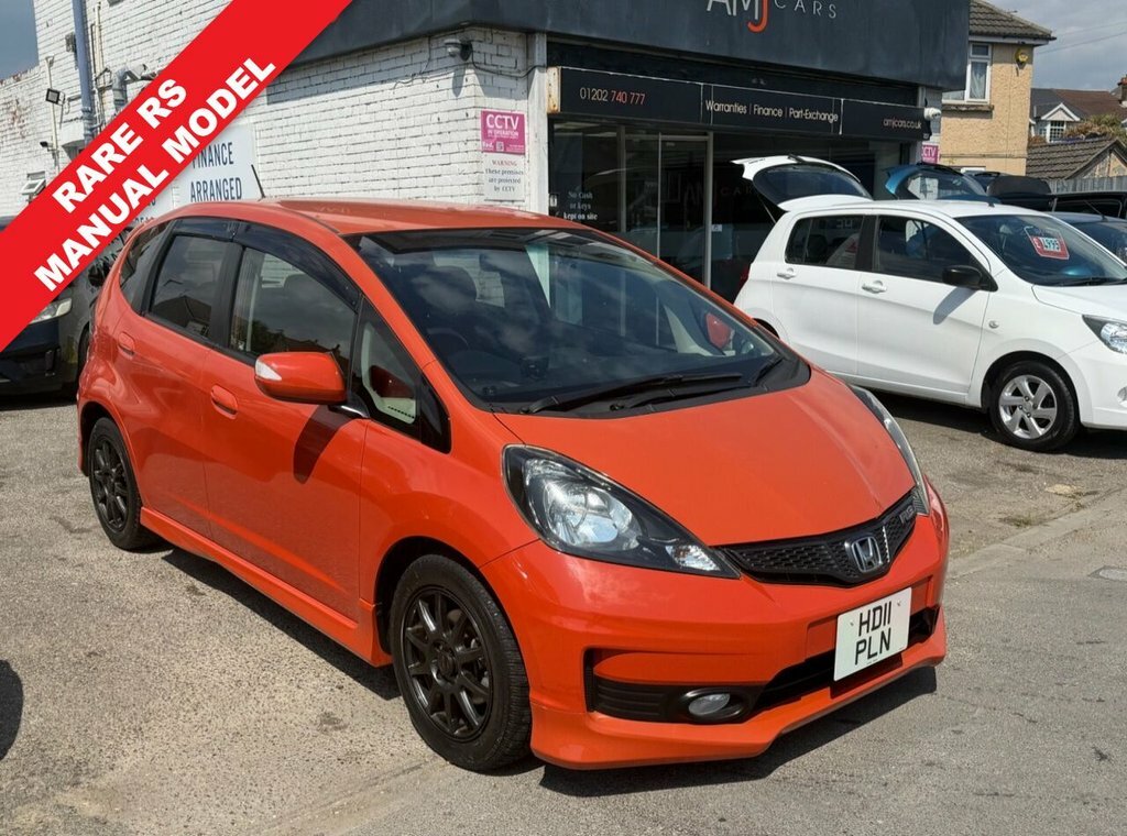 Honda Fit Hatchback Orange
