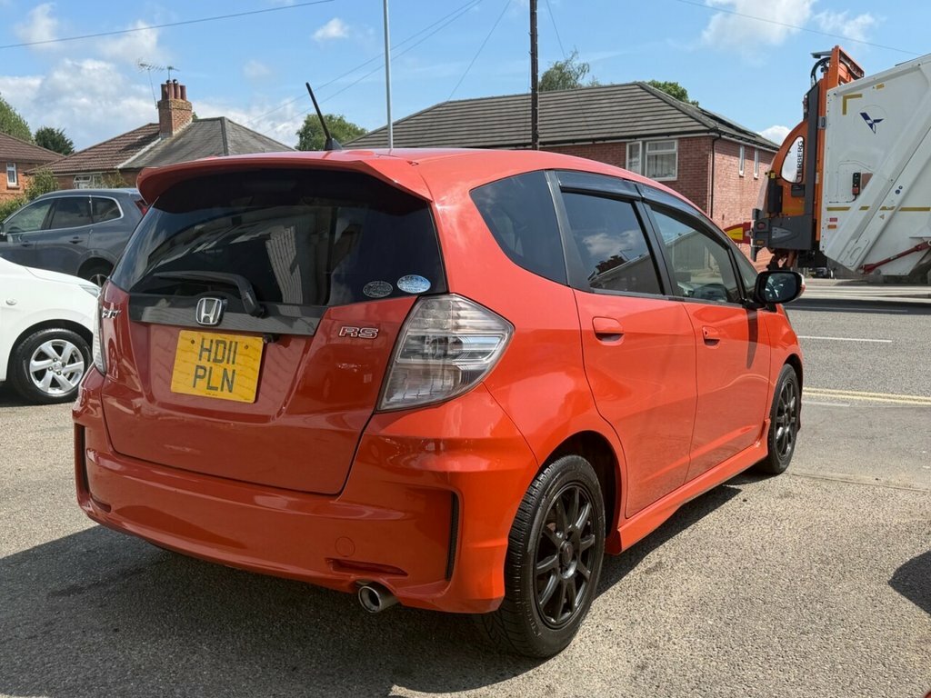 Honda Fit Hatchback Orange #6