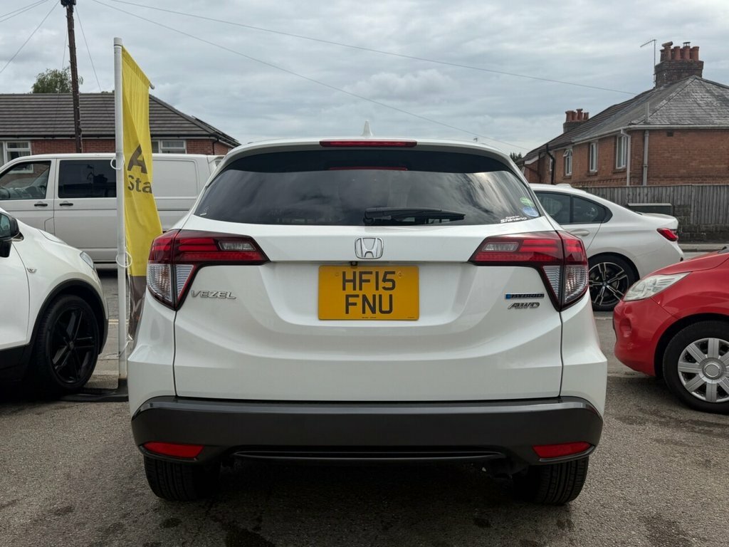 Honda Hr-V Mpv White #5