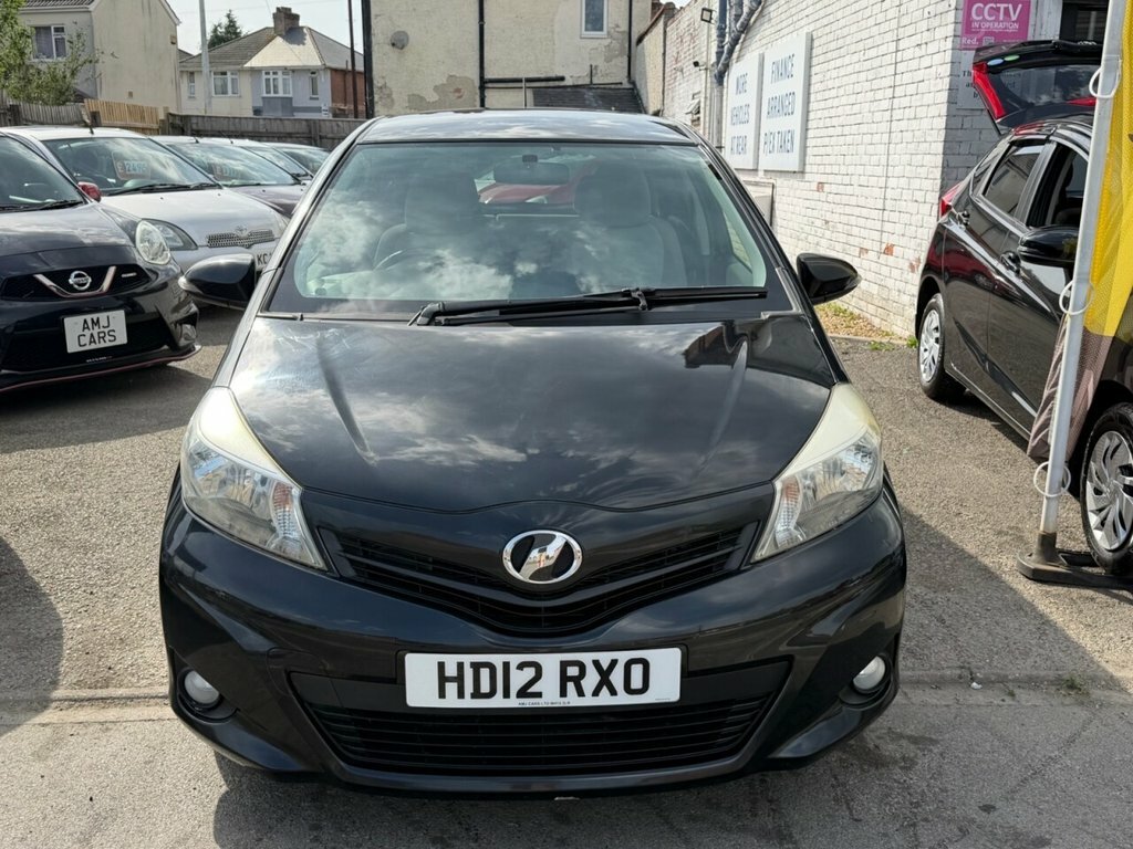 Toyota Vitz Hatchback Black #2