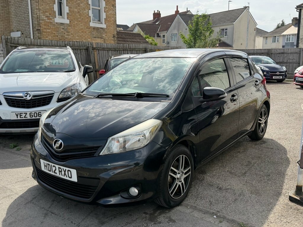 Toyota Vitz Hatchback Black #3