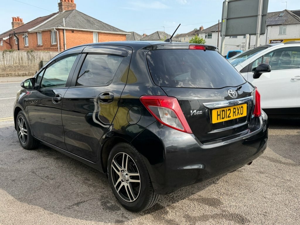 Toyota Vitz Hatchback Black #6