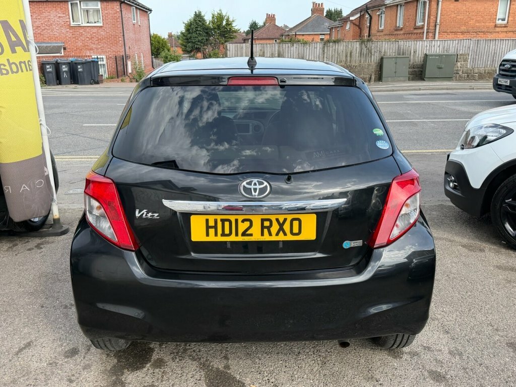 Toyota Vitz Hatchback Black #5