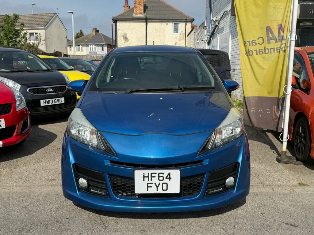 Toyota Vitz Hatchback Blue #2