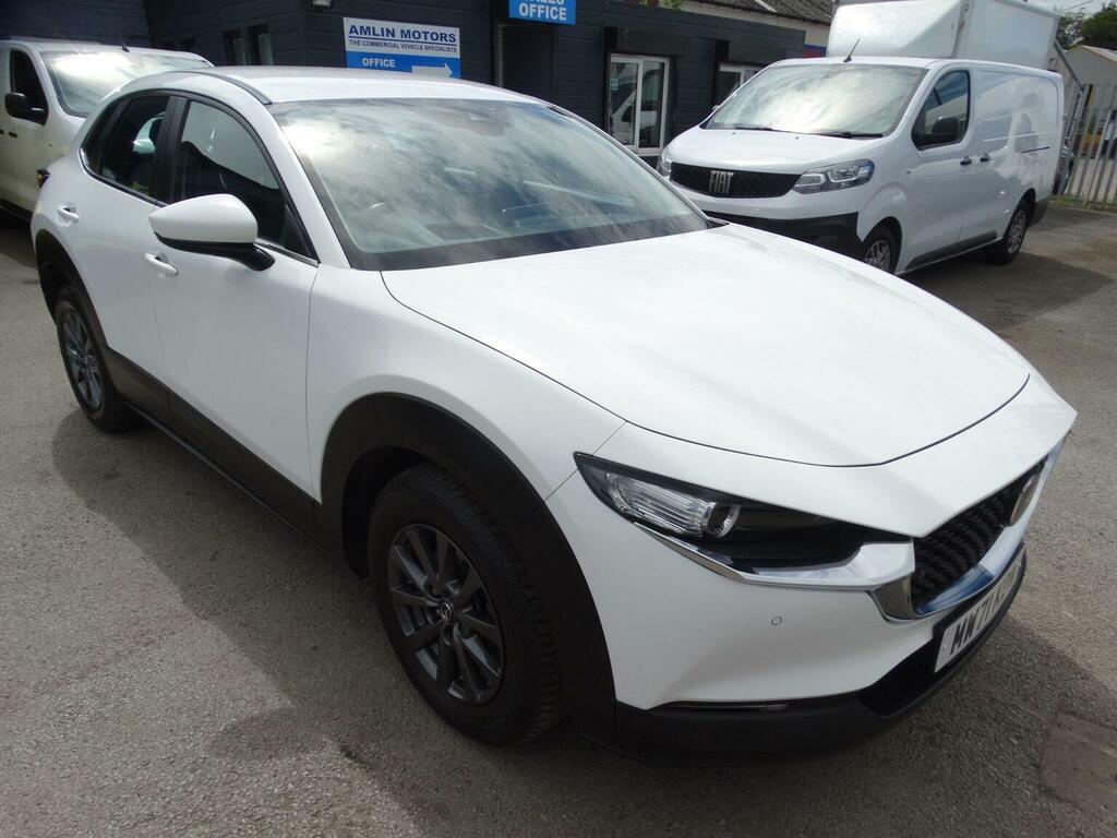 Mazda CX-30 2.0 E-skyactiv X Mhev Se-l Lux Euro 6 Ss 2 MW71KDN White #3