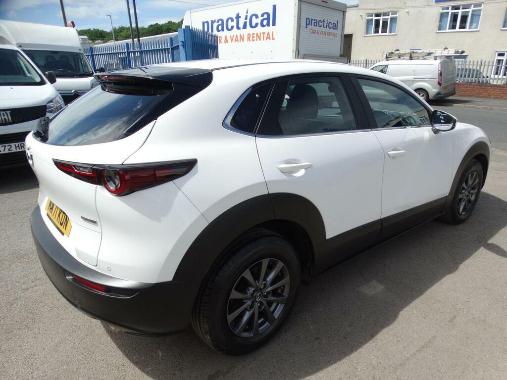 Mazda CX-30 2.0 E-skyactiv X Mhev Se-l Lux Euro 6 Ss 2 MW71KDN White #6
