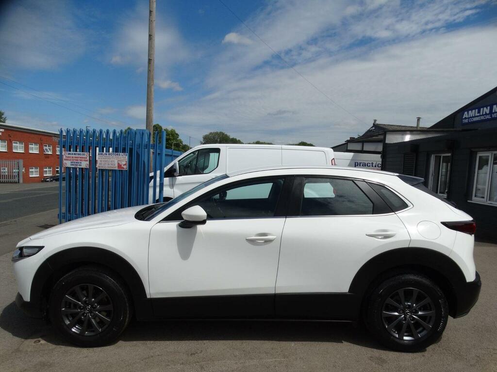 Mazda CX-30 2.0 E-skyactiv X Mhev Se-l Lux Euro 6 Ss 2 MW71KDN White #4
