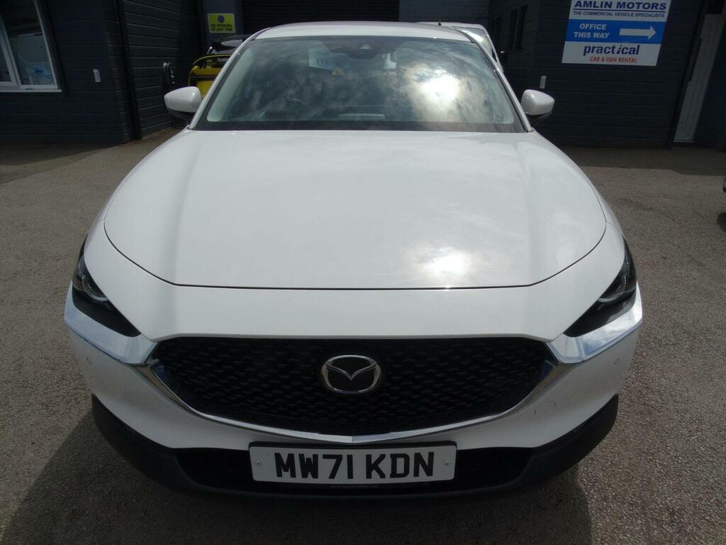 Mazda CX-30 2.0 E-skyactiv X Mhev Se-l Lux Euro 6 Ss 2 MW71KDN White #2