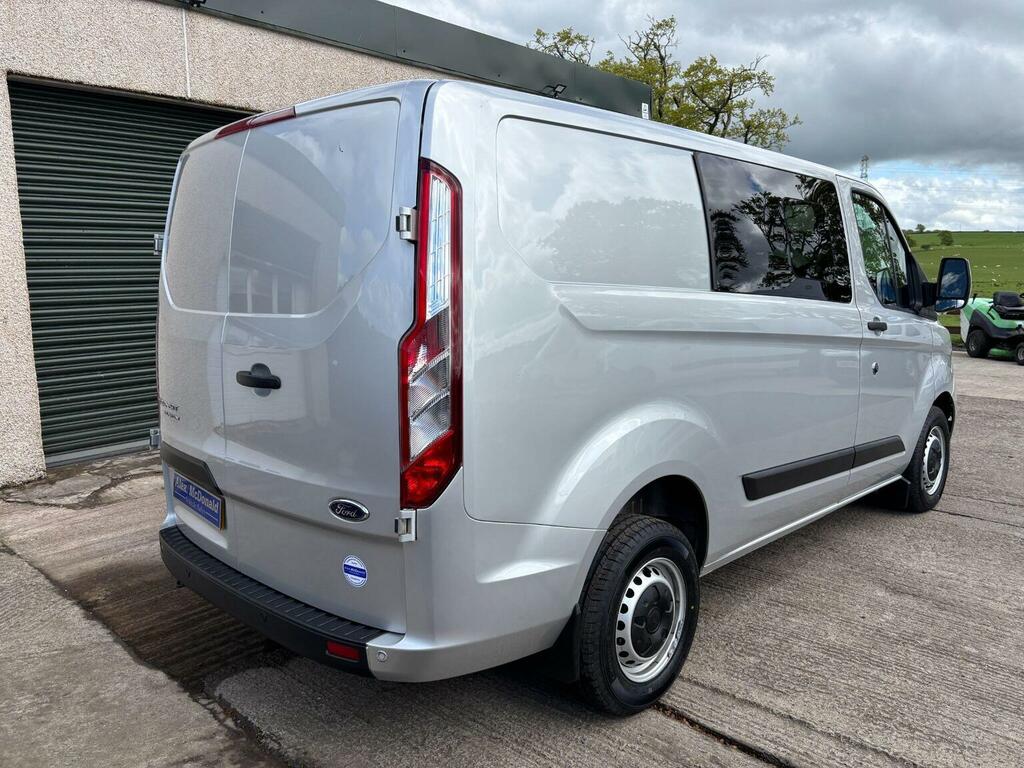 Ford Transit Custom Combi Van 2.0 300 Ecoblue Trend Crew Van L1 H1 Eur NG72CXM Silver #5