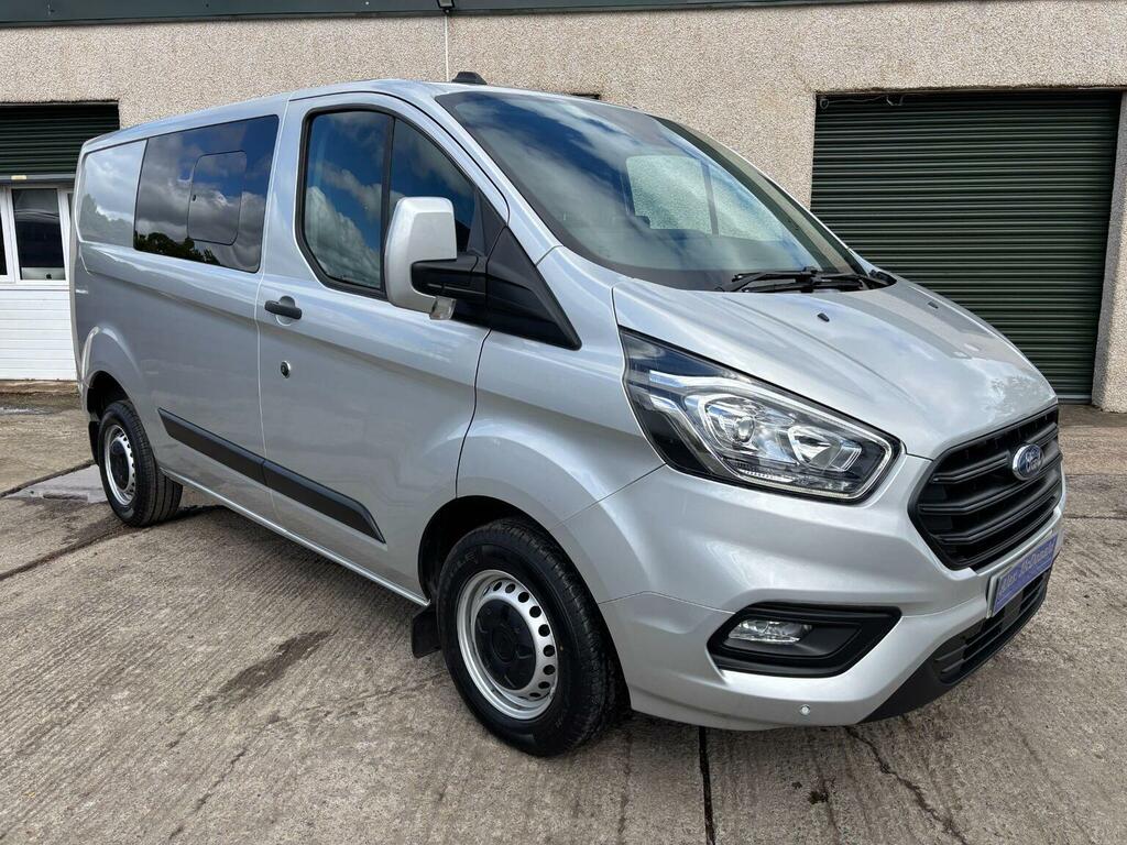 Ford Transit Custom Combi Van 2.0 300 Ecoblue Trend Crew Van L1 H1 Eur Silver