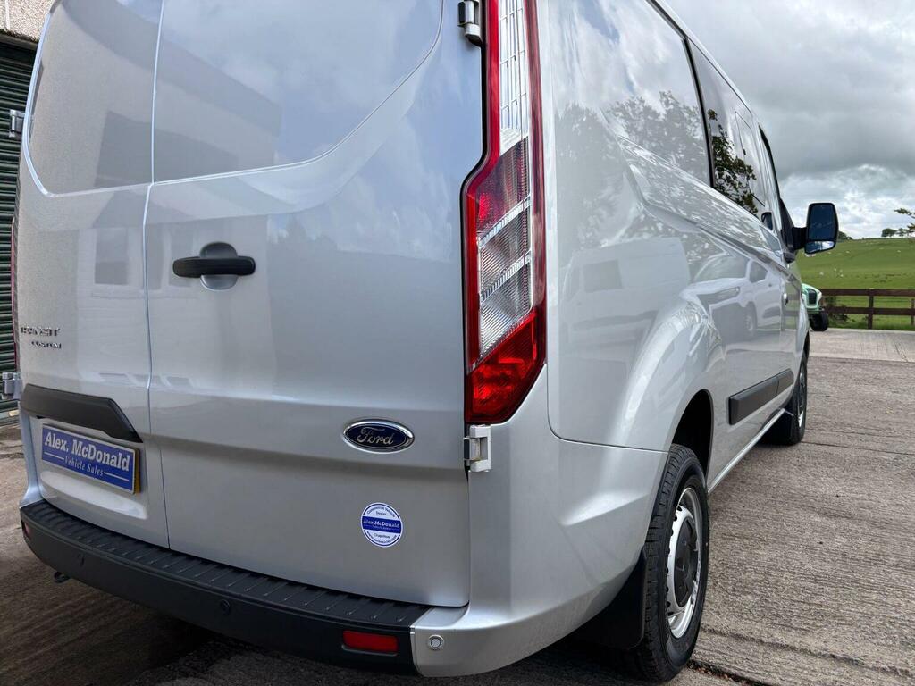 Ford Transit Custom Combi Van 2.0 300 Ecoblue Trend Crew Van L1 H1 Eur NG72CXM Silver #6