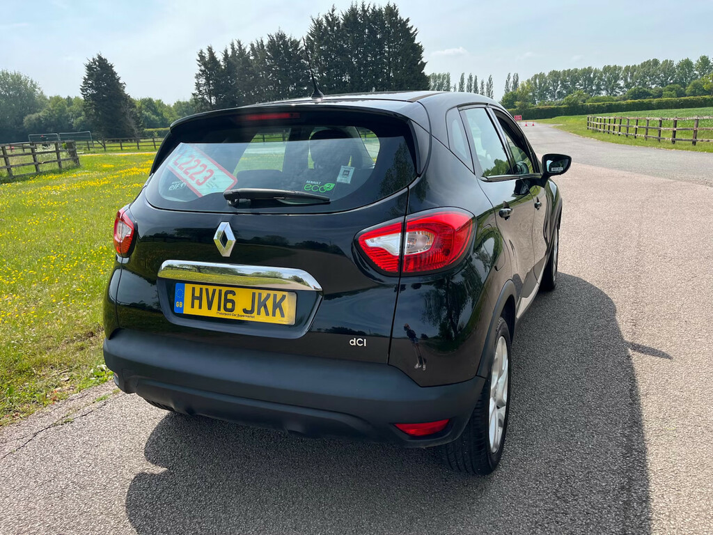 Renault Captur 1.5 Dci 110 Dynamique Nav Hatchback Man HV16JKK Black #5