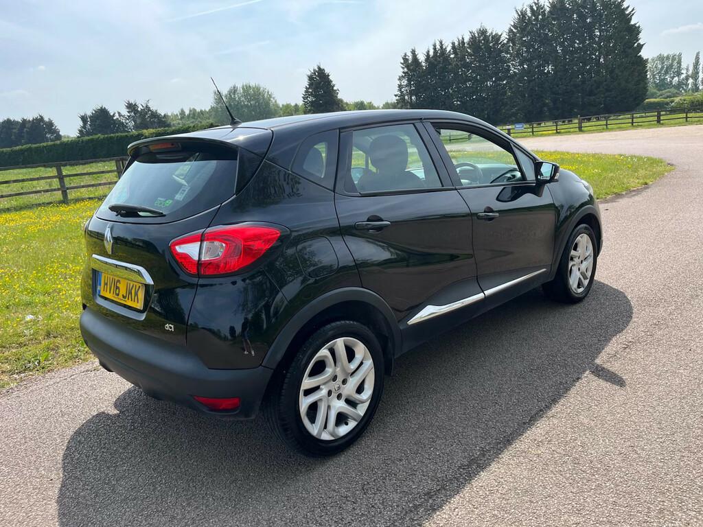Renault Captur 1.5 Dci 110 Dynamique Nav Hatchback Man HV16JKK Black #4