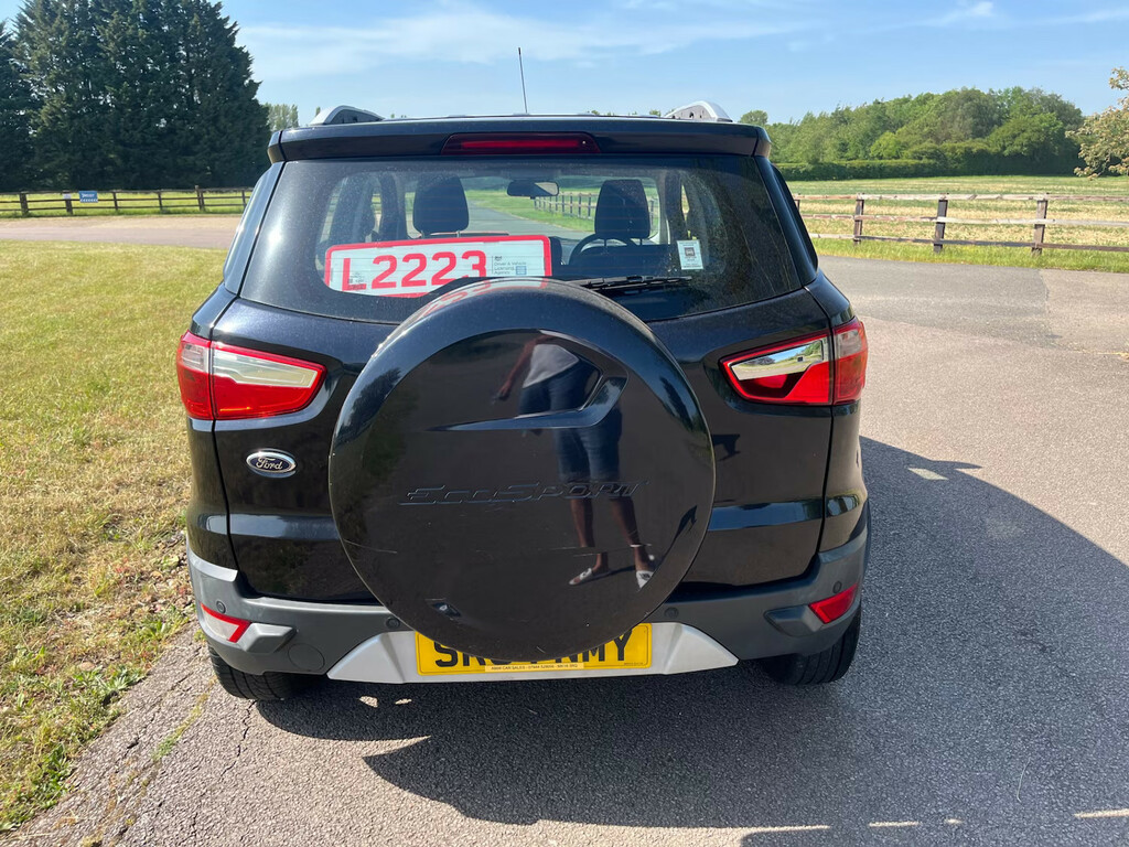 Ford Ecosport 1.5 Tdci Titanium Hatchback SK64NMY Black #6