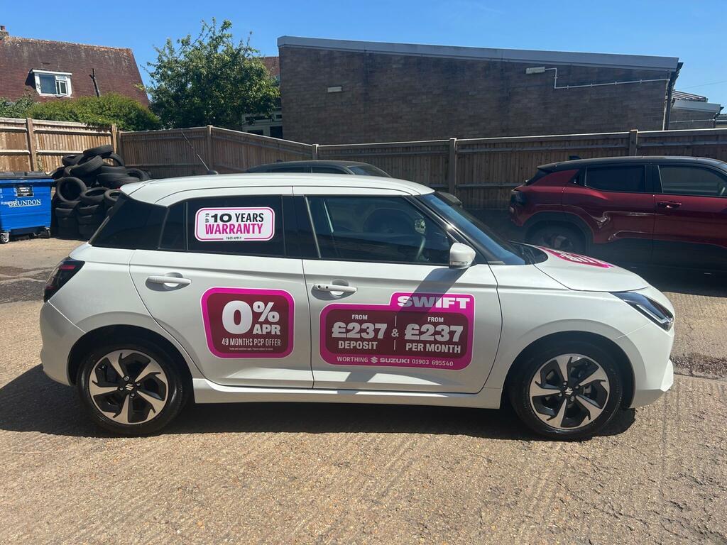 Suzuki Swift 1.2 Mhev Ultra Cvt Euro 6 S S GU26VTG White #4